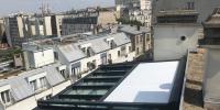 Véranda sur terrasse à Paris 20ème - Extension d'appartement